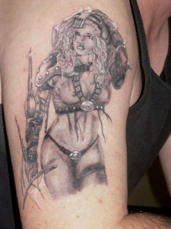 Freya tattoo.