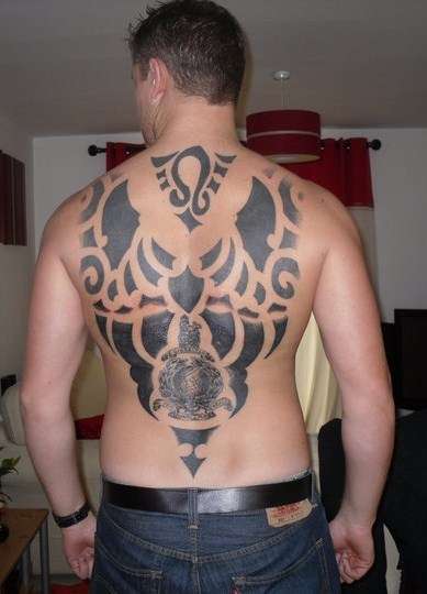 Full Back tattoo