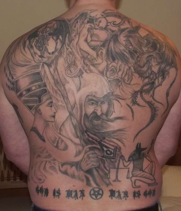 Full back, end of October 2010. tattoo