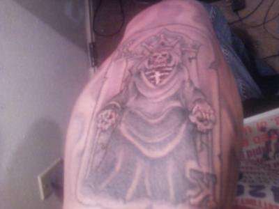 King Card tattoo