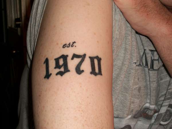 My first Tattoo for my 40th B-Day tattoo