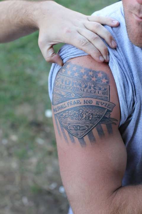 Radford Rugby tattoo tattoo