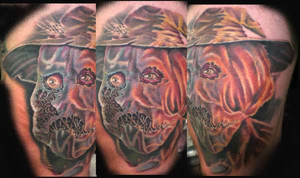 Scarecrow by Beto Munoz Of Monkeyproink.com tattoo