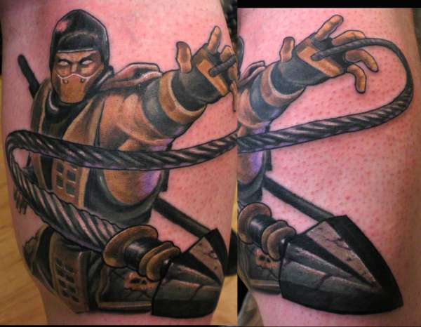 Scorpion by Beto Munoz Of Monkeyproink.com tattoo