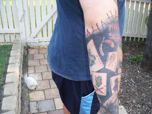 The Joker Sleeve 3rd photo tattoo