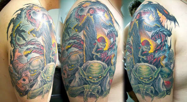 The darkness by taiom tattoo