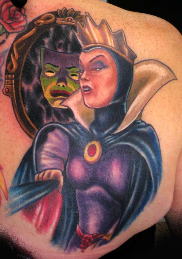The wicked witch by Beto Munoz of Monkeyproink.com tattoo