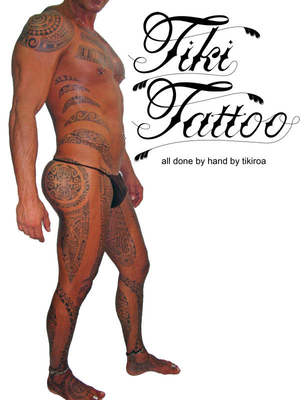 Tiki Tattoo Full Body 2 tattoo