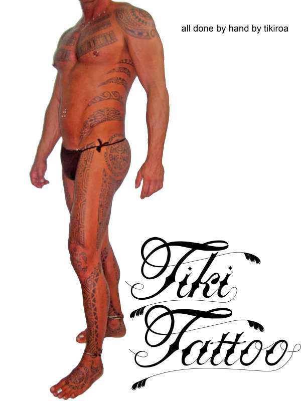 Tiki Tattoo Full body 4 tattoo