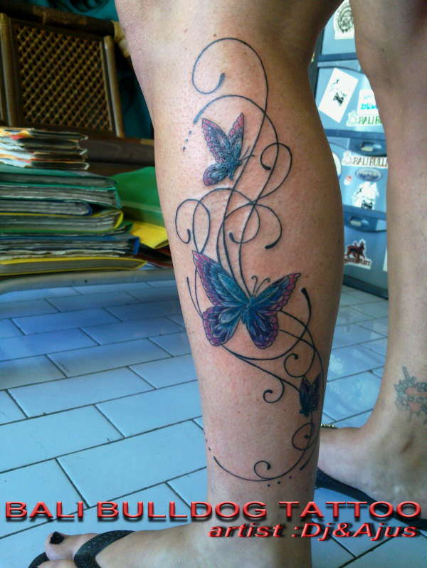 butterflies tattoo