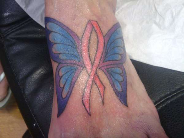 cancer awareness tattoo