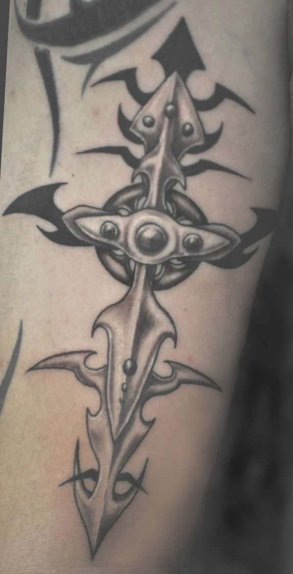 cross tattoo