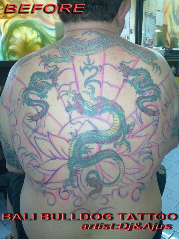 dragon before tattoo