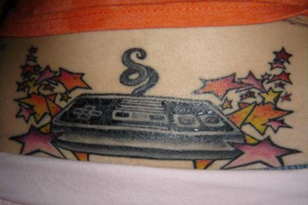 Nintendo 2 tattoo