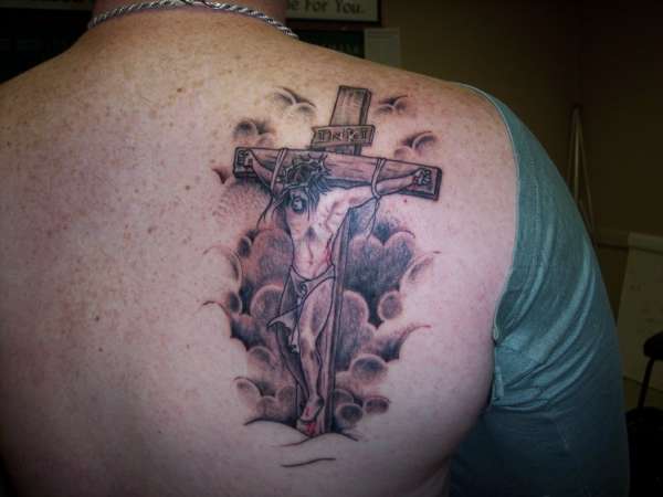 JESUS tattoo