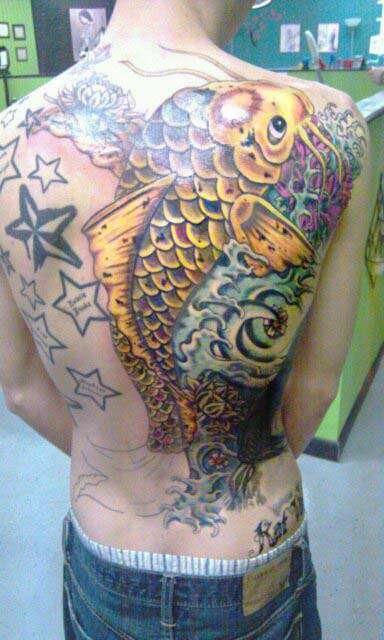 koi fish tattoo
