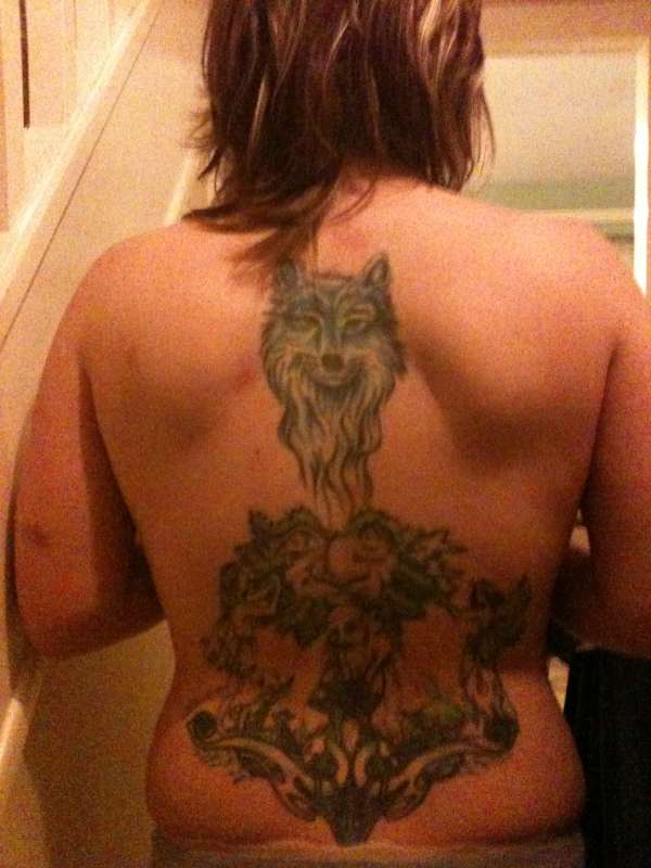 my world.... tattoo