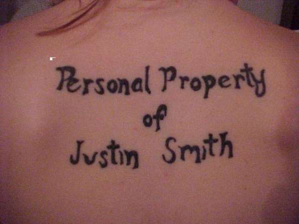 no one can own tattoo