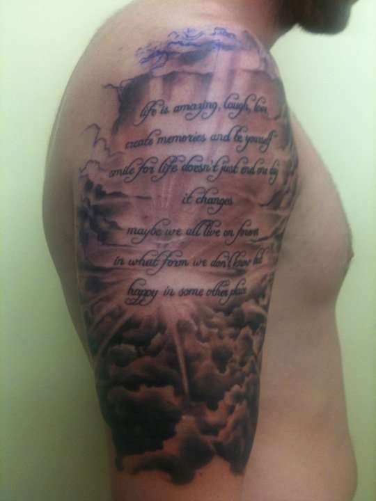 not quite finish but please rate tattoo