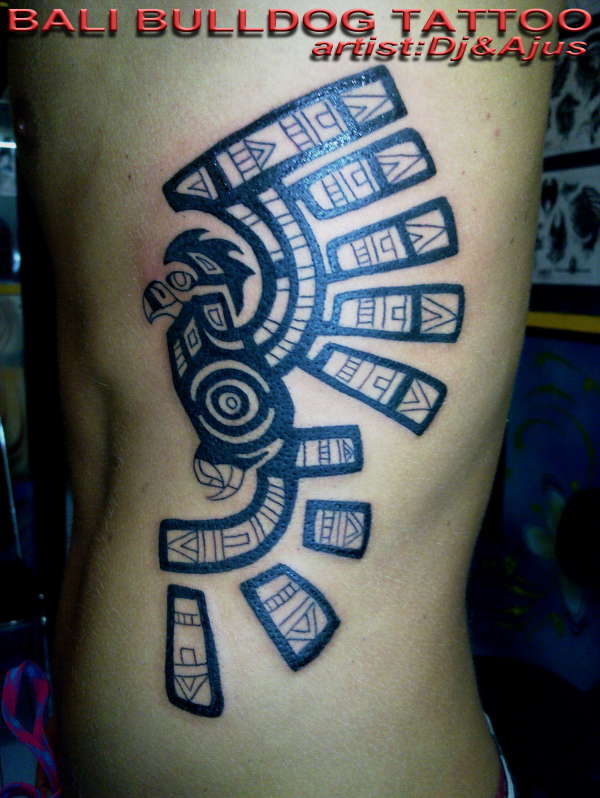 red skin style tattoo