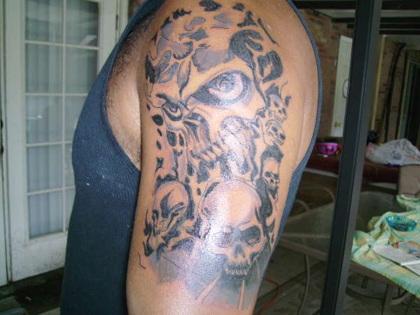 skull tattoo