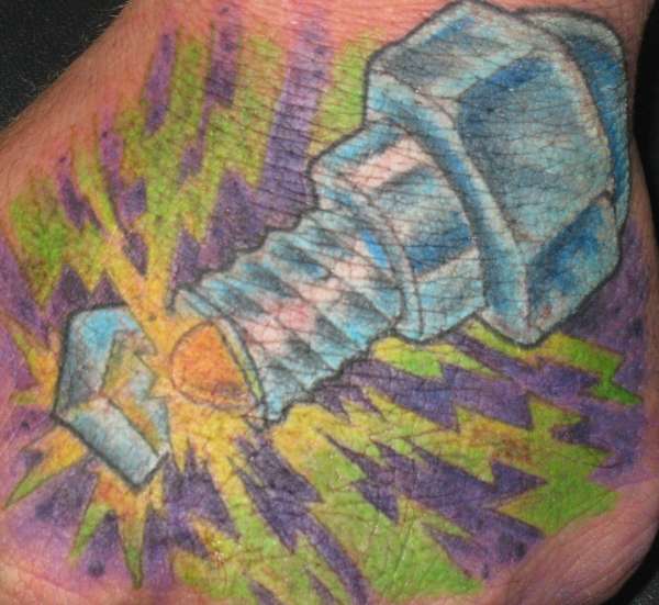 spark plug tattoo