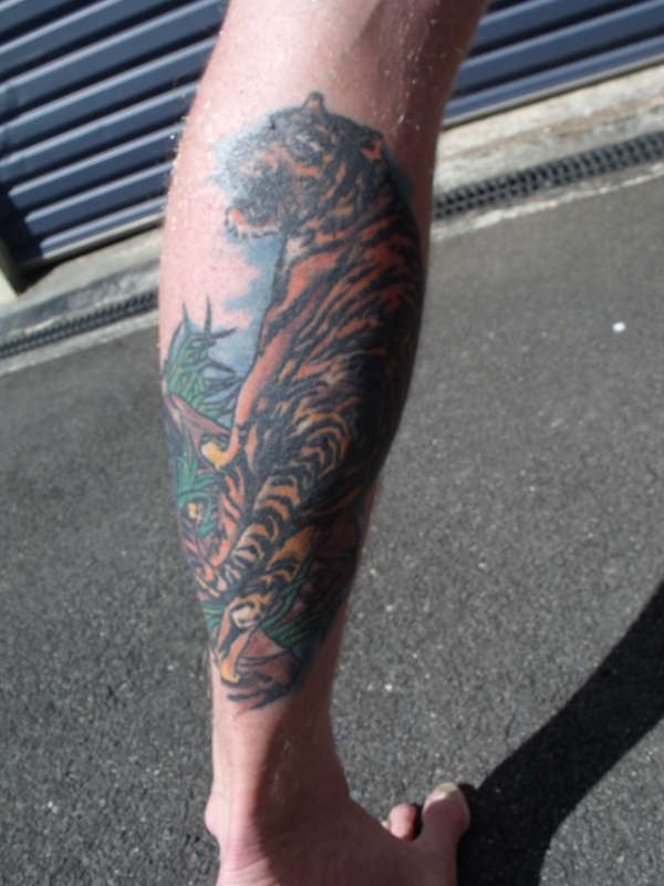 tiger tattoo