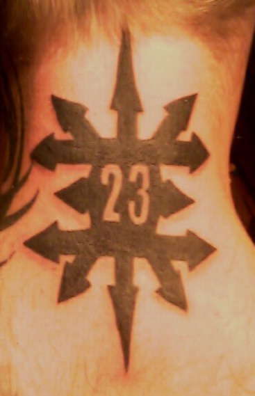 23 chaocross tattoo