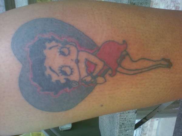 BETTY BOO tattoo