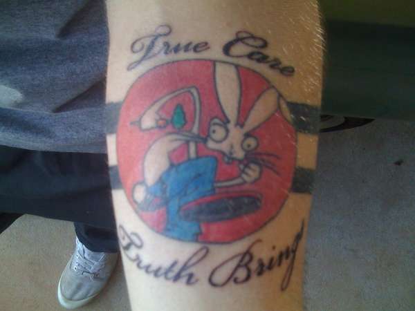 Blink 182 bunny tattoo