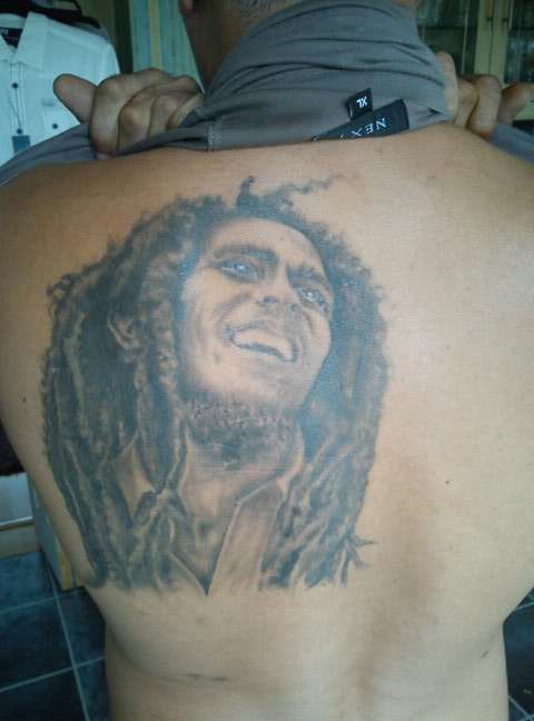 Bob marley tattoo