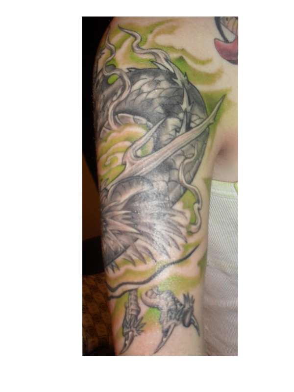Dragon view 2 tattoo