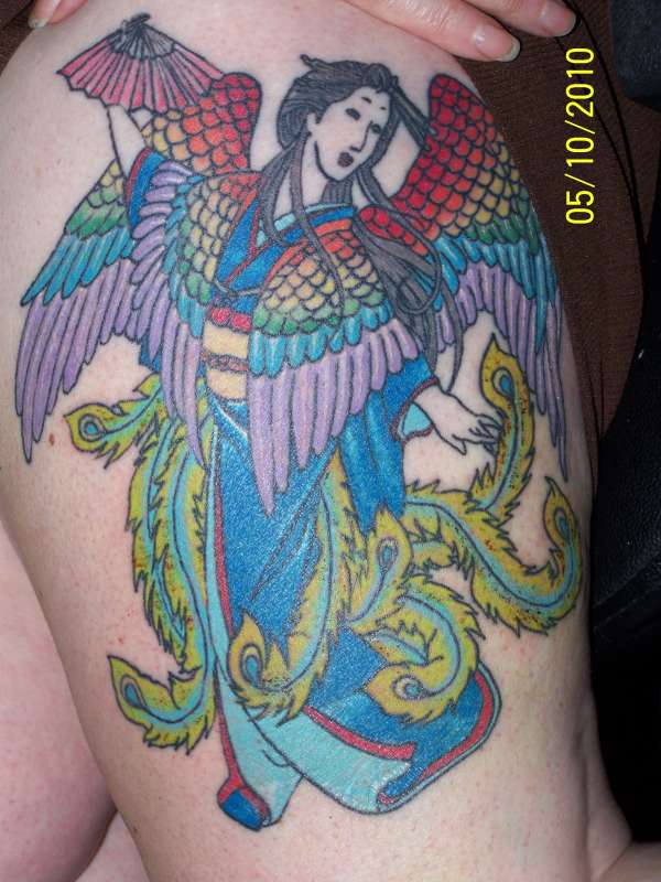 Geisha of Paradise tattoo