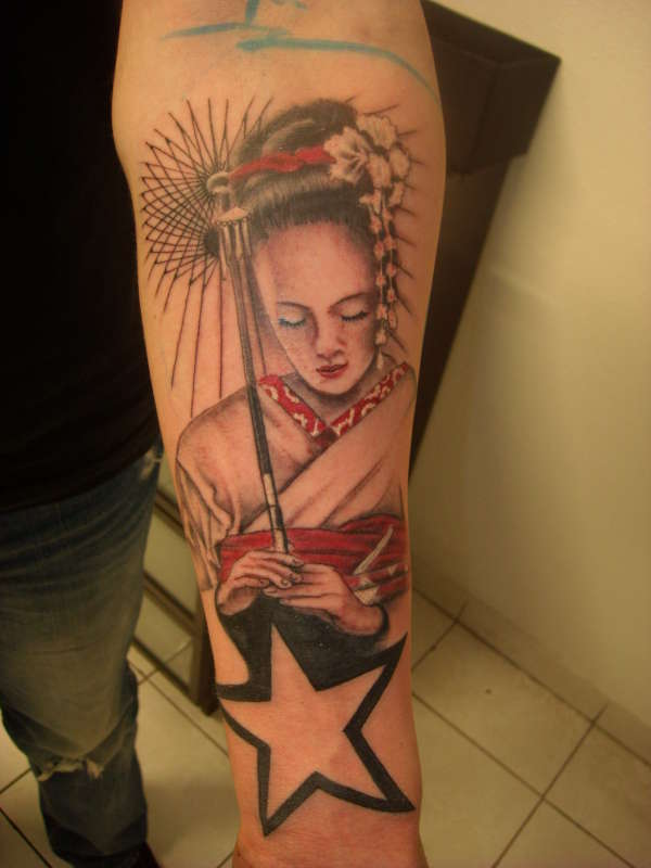 Geisha tattoo