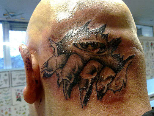 Head tat tattoo