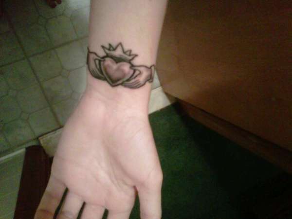 Irish Claddagh tattoo