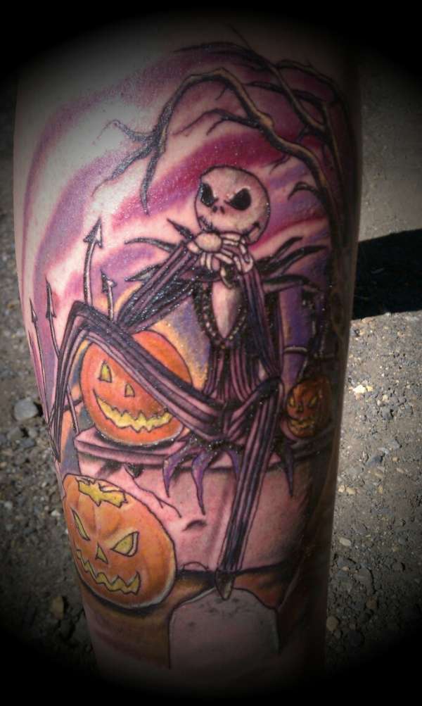 Pumpkin king tattoo - 🧡 Jack Skellington 3 Nightmare before christmas tatt...