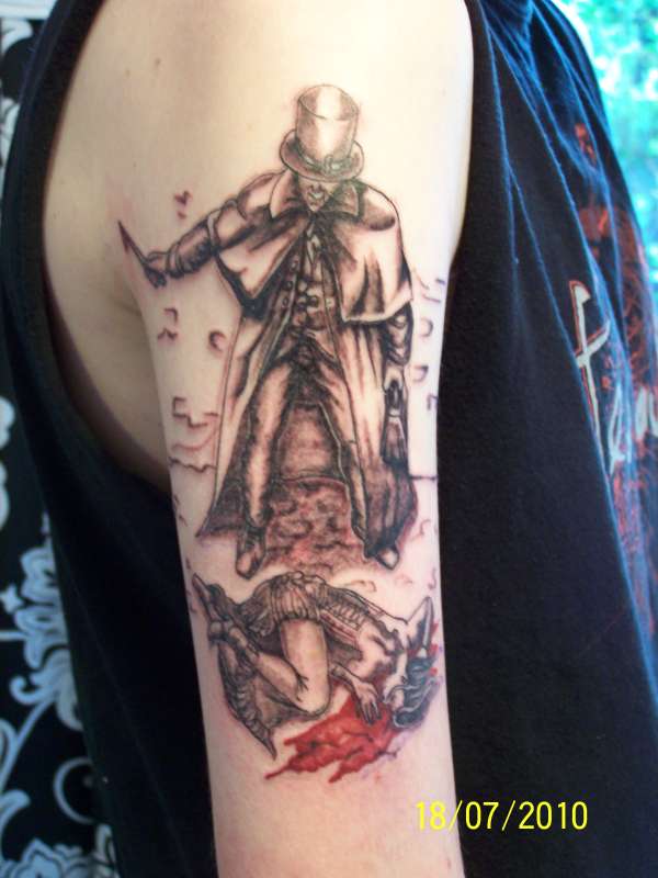 Jack the Ripper tattoo