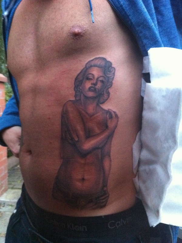 Marylin Session 1 tattoo