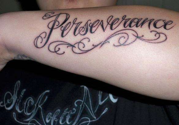 Perseverance tattoo