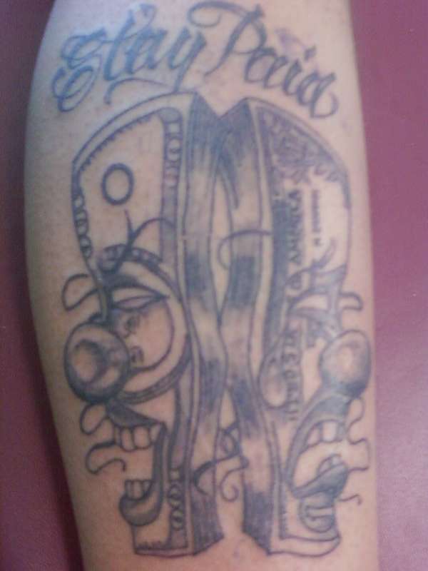 STAY PAID tattoo