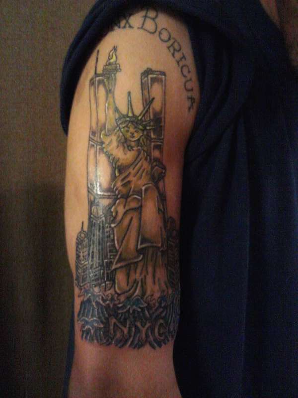 Statue of Liberty tattoo