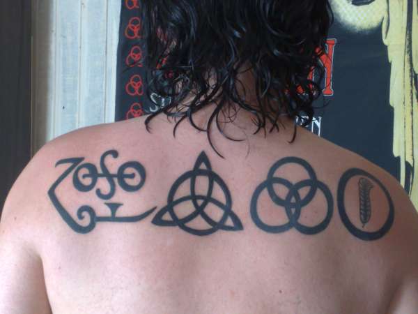 Symbols Led Zeppelin tattoo