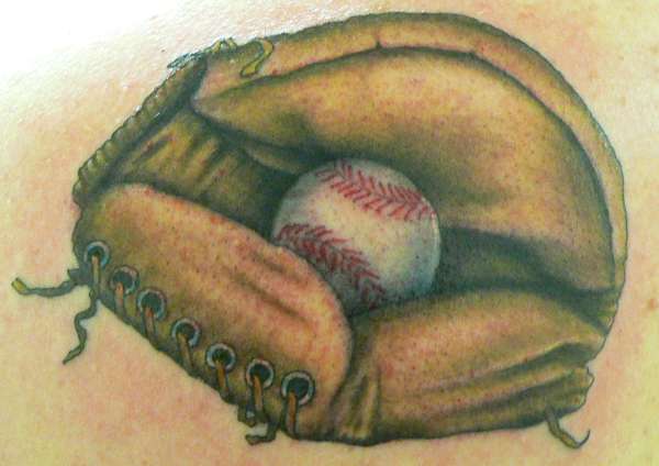 baseball tattoo