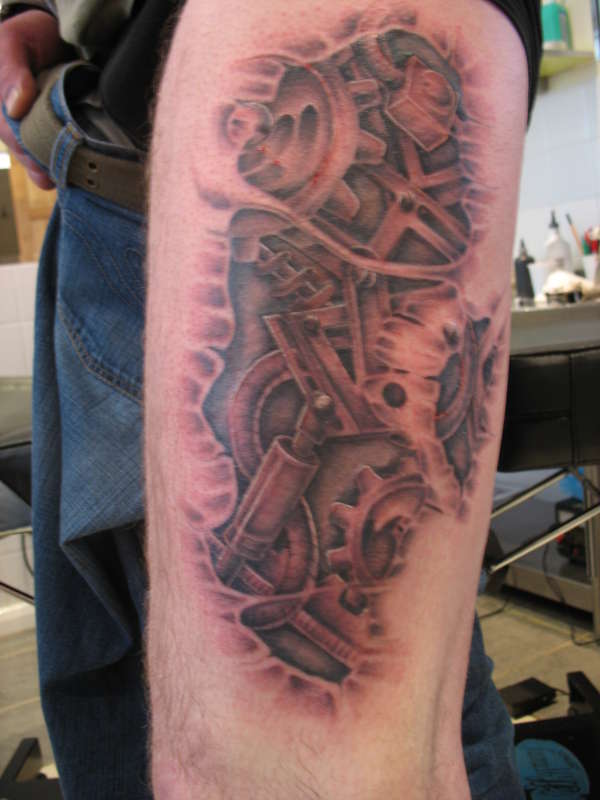 biomech tattoo