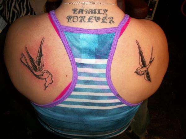 birds tattoo