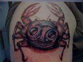 crab tattoo