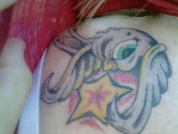 cute bird tattoo