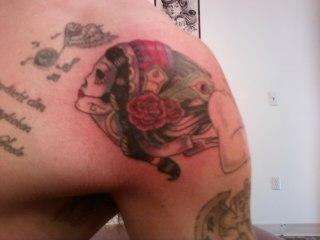 day of the dead tattoo