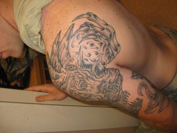 face tattoo